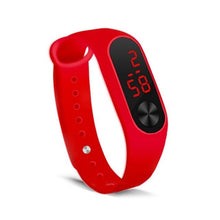 Bracelet Eléctronique Homme Femme Sport Décontracté Rouge