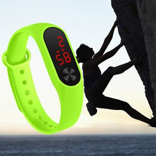 Bracelet Eléctronique Homme Femme Sport Décontracté Vert