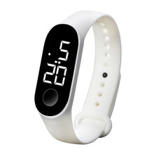Bracelet Numérique Pour Homme Et Femme Etanche Blanc