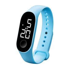 Bracelet Numérique Pour Homme Et Femme Etanche Bleu Ciel