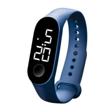 Bracelet Numérique Pour Homme Et Femme Etanche Bleu Nuit