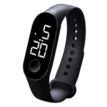 Bracelet Numérique Pour Homme Et Femme Etanche Noir
