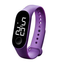 Bracelet Numérique Pour Homme Et Femme Etanche Violet
