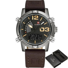 Chronographe Militaire Décontracté Pour Homme Khaki