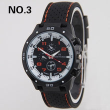 Montre Course Gt Sport Pour Homme Blanc Orange