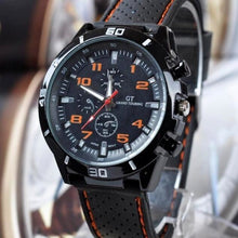 Montre Course Gt Sport Pour Homme Noir Orange