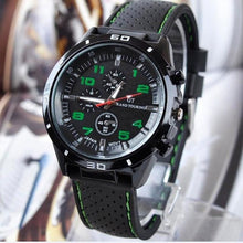 Montre Course Gt Sport Pour Homme Noir Vert