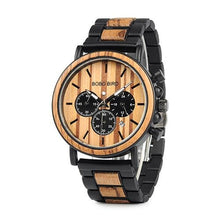Montre En Bois Et Acier Pour Été A