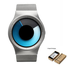 Montre Futuriste Unisexe En Acier Sans-Bouton C