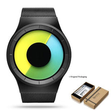 Montre Futuriste Unisexe En Acier Sans-Bouton J