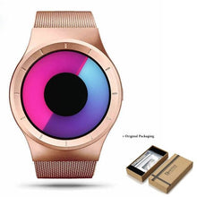 Montre Futuriste Unisexe En Acier Sans-Bouton K