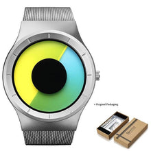 Montre Futuriste Unisexe En Acier Sans-Bouton M