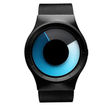 Montre Futuriste Unisexe En Acier Sans-Bouton