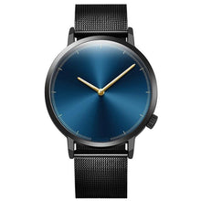 Montre Homme Daffaires En Acier Pour Noir Bleu