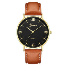 Montre Homme De Luxe En Cuir Décontracté D
