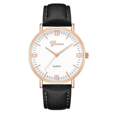 Montre Homme De Luxe En Cuir Décontracté E