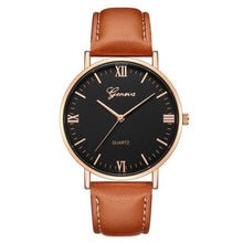 Montre Homme De Luxe En Cuir Décontracté H