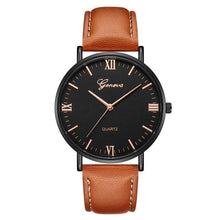 Montre Homme De Luxe En Cuir Décontracté L