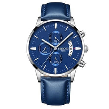 Montre Homme En Acier Avec Chronographe Et Calendrier J