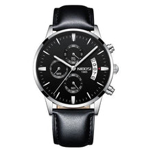 Montre Homme En Acier Avec Chronographe Et Calendrier L