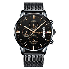Montre Homme En Acier Avec Chronographe Et Calendrier S