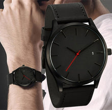 Montre Homme En Cuir Calendrier