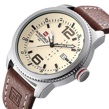 Montre Homme En Cuir Vintage Décontracté