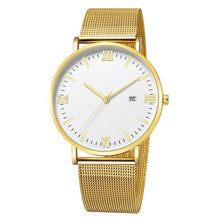 Montre Homme En Maillage Dacier Ultra-Mince B