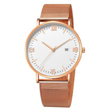 Montre Homme En Maillage Dacier Ultra-Mince E