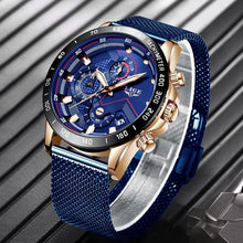 Montre Homme Luxe Décontracté Chronographe Etanche