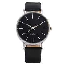 Montre Homme Minimale Mode Suisse Noir