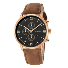 Montre Homme Slim En Cuir Rugueux Complexe F