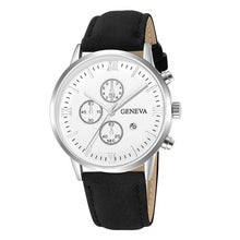 Montre Homme Slim En Cuir Rugueux Complexe I