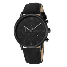 Montre Homme Slim En Cuir Rugueux Complexe J
