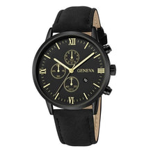 Montre Homme Slim En Cuir Rugueux Complexe K