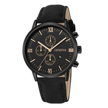 Montre Homme Slim En Cuir Rugueux Complexe L