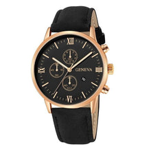 Montre Homme Slim En Cuir Rugueux Complexe N