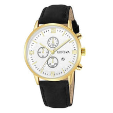 Montre Homme Slim En Cuir Rugueux Complexe P