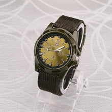 Montre Homme Sport Armée Militaire Décontracté Vert