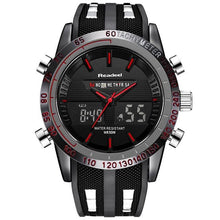 Montre Homme Sport Militaire Etanche De Luxe Rouge