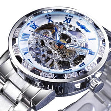 Montre Homme Squelette Épais En Acier De Luxe C