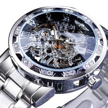 Montre Homme Squelette Épais En Acier De Luxe E