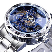 Montre Homme Squelette Épais En Acier De Luxe F