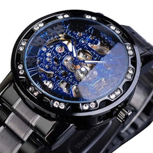 Montre Homme Squelette Épais En Acier De Luxe J