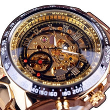 Montre Homme Squelette Mécanique De Luxe A