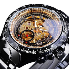 Montre Homme Squelette Mécanique De Luxe K