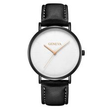Montre Minimale Slim En Cuir Pour Homme A
