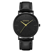 Montre Minimale Slim En Cuir Pour Homme C