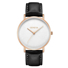 Montre Minimale Slim En Cuir Pour Homme M