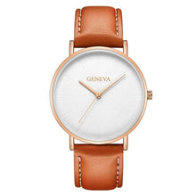Montre Minimale Slim En Cuir Pour Homme N
